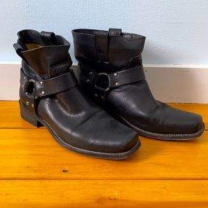 Frye Harness Bootie in Black